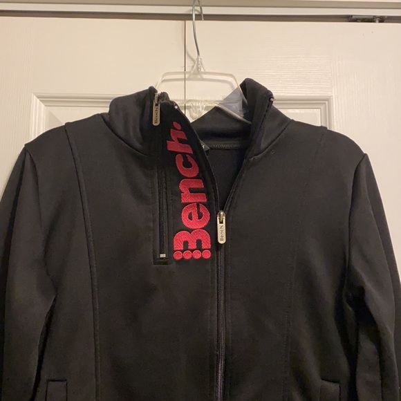 Bench zip up sweater large / xl black - Picture 2 of 3